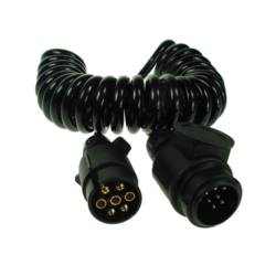 7 to 8 pin conversion lead 2.5m Curly Plug to Plug 