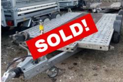 Used Brian James A-Transporter Car Trailer 4m x 2m 2600kg